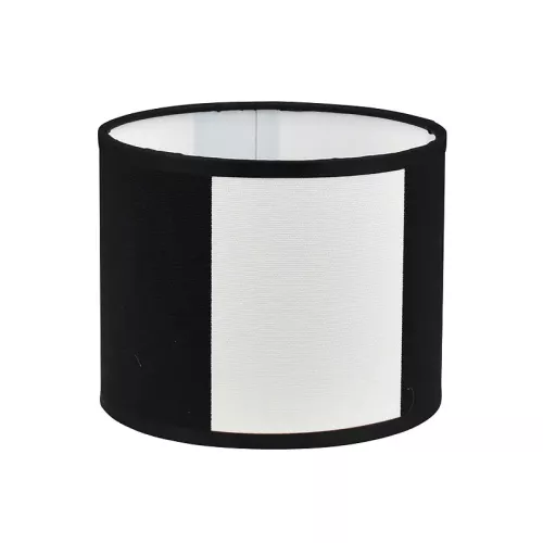 Payaa schwarz/weiß groß - 15x15x12 cm Zylinder (113924)