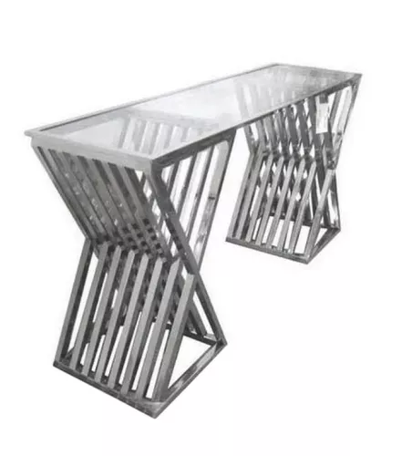 Payaa Konsolentisch Springfield 150x42x75cm mit Klarglas (115480)