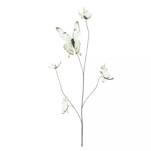 Payaa Schmetterlingszweig creme 90cm (200995)