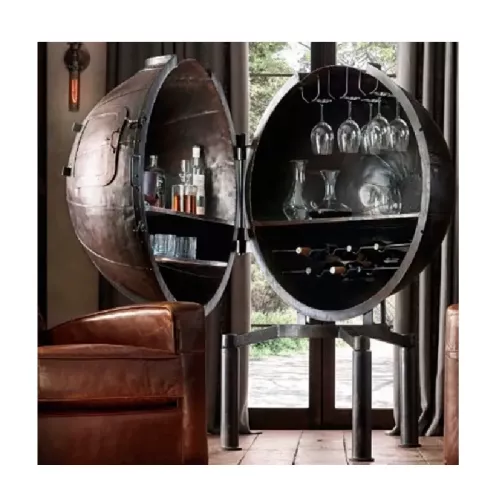 Payaa Steampunk Weinbar 100x120x159cm (Offen 162x170x159cm) (115407)