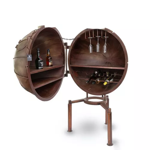 Payaa Steampunk Weinbar 100x120x159cm (Offen 162x170x159cm) (115407)